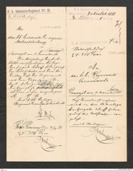 k.k. naturhistorisches Hofmuseum, Intendanzakten 1885-1896 (Hauer), Aktenzahl Z.449.a/1888, Seite 4